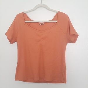 A.n.a orange blouse